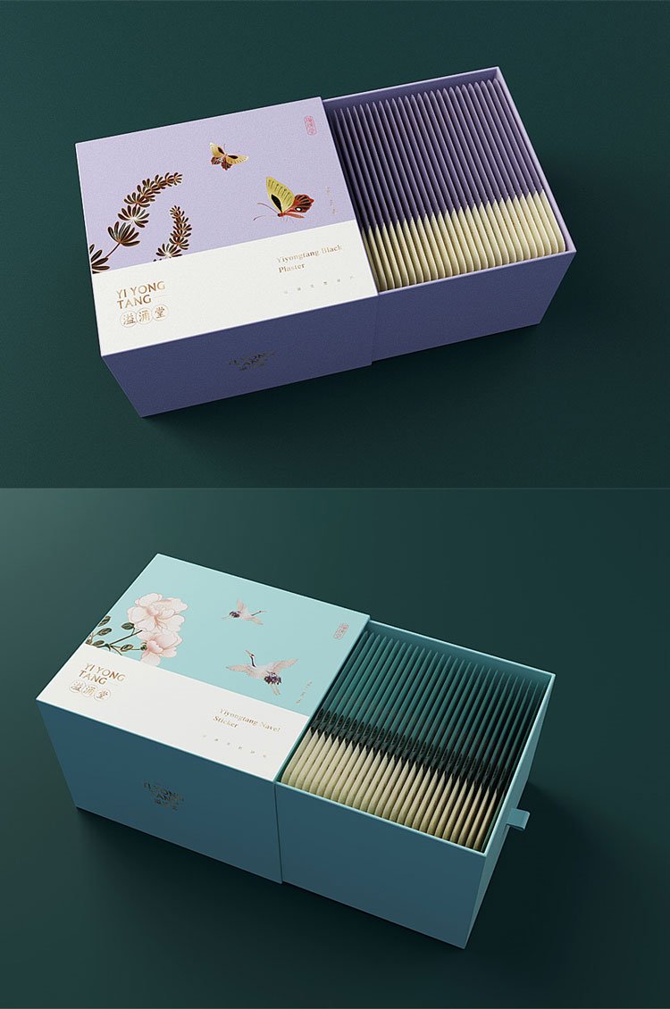 尊貴禮遇 金色抽屜式折疊禮盒，為名貴滋補(bǔ)品注入儀式感