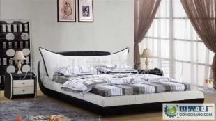 臥室家具 雙人皮床 真皮床 環(huán)保皮軟體套床 床頭柜109#_家居家具_世界工廠網(wǎng)中國產(chǎn)品信息庫